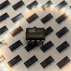 XLS93LC66P - CI  EEPROM Serial-Microwire 4K-bit 512 x 8/256 x 16 3.3V/5V DIP-8Pin